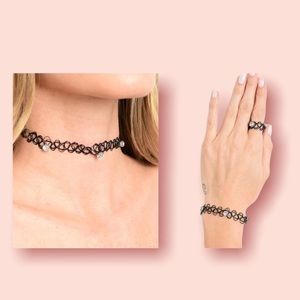 Tattoo choker set